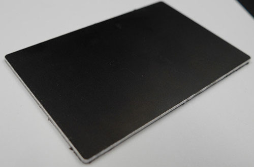 欧洲爱励铝板黑色阳极氧化板